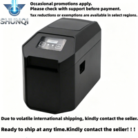 Impresora de Etiquetas Térmicas de Escritorio SHUNQI de Alta Resolución 300DPI, 80mm, Creador de Etiquetas de Códigos de Barras, Lector de Códigos QR 2D, Compatible con Impresoras POS