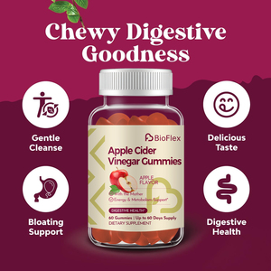 Bán buôn 500mg ACV nhãn trắng giảm cân Gummies Apple Cider Vinegar Gummy Kẹo với mẹ hỗ trợ năng lượng sự trao đổi chất - Product Image 4