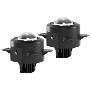 Feux antibrouillard LED plats de 3 pouces 9-80V pour pare-chocs avant de voiture, lampe de véhicule, phare pour camion - Product Image 3