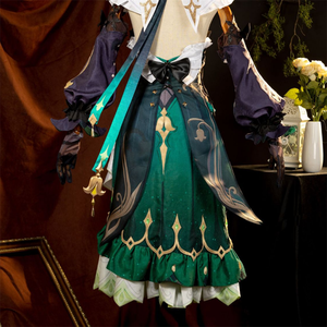Tenue de cosplay complète pour femme, personnage Emilie de Genshin Impact, style parfumeur, pour Halloween et jeux d'inspiration anime - Meilleures ventes - Product Image 6