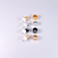 Pompe de pulvérisation de parfum sans sertissage FEA15mm personnalisable en gros avec collier et capuchons en aluminium - MOQ10000PS