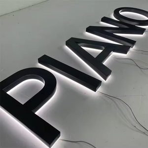 Factory Custom Waterproof LED Illuminated Business Front Letter Open <strong>Sign</strong> Smoke Shop Store Channel Letters For Business Outdoor - Product Image 3