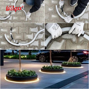 Bande lumineuse LED 50 mètres, néon flexible blanc chaud, étanche, bande lumineuse flexible, néon LED personnalisé, éclairage paysager - Product Image 3