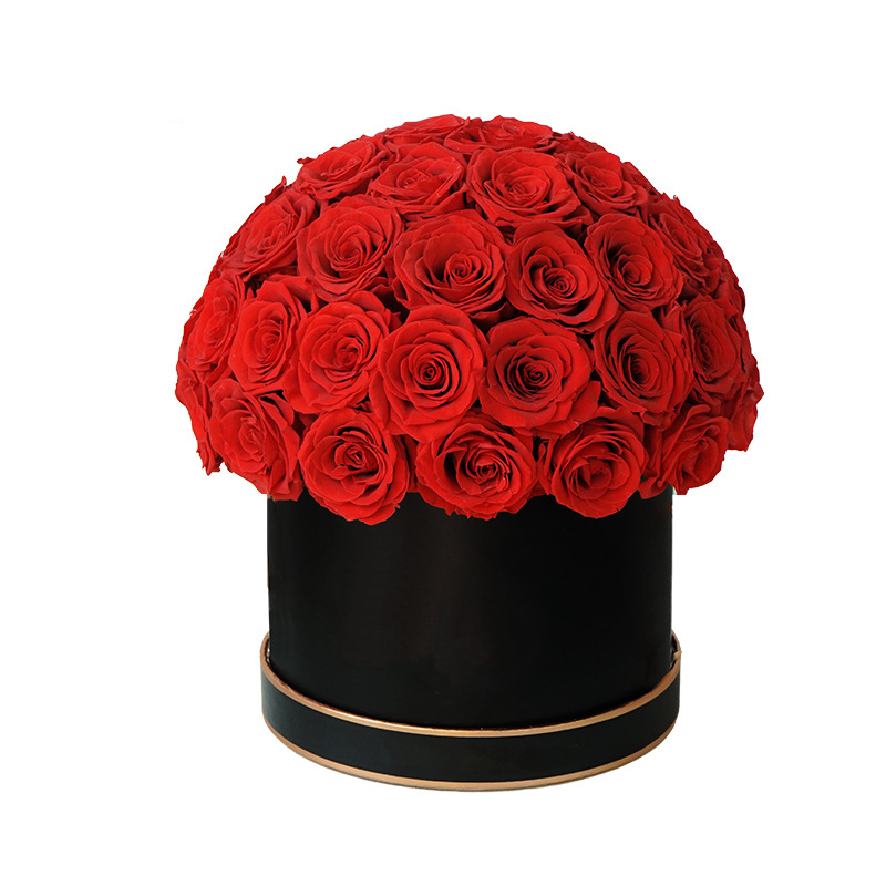 Scatola a cupola rosa da 22 cm