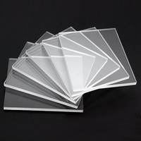 Plaque Acrylique Transparente Super Claire en Gros d'Usine, Panneau PMMA Premium pour la Décoration et le Traitement
