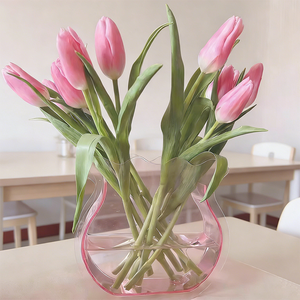 हाइड्रोपोनिक घर सजावट के लिए आधुनिक स्पष्ट मछली टैंक एक्रिलिक फूल vase - Product Image 2