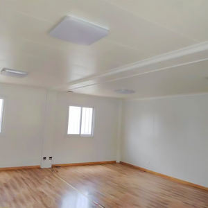 उच्च गुणवत्ता वाले कारखाने प्रत्यक्ष आपूर्ति आधुनिक डिजाइन पोर्टेबल फोल्डेबल घर विला केबिन तेजी से स्थापना अस्थायी साइट कार्यालय - Product Image 3