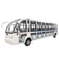 Bus électrique de tourisme spécialisé et efficace, sièges personnalisables, mini-navette solaire pour visites de ville et stations balnéaires, certifié CE