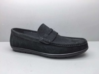 Mocassins Penny en Daim pour Hommes, Chaussures de Conduite Décontractées Légères à Enfiler pour l'Été et les Voyages