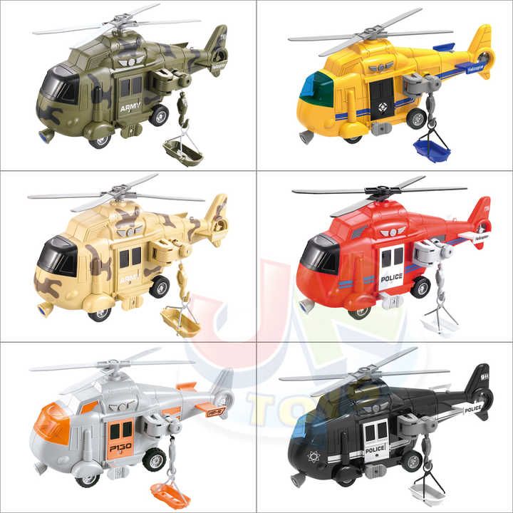 Rc Era Helicopter 16 Pack Diecast Helicopters Toy Small