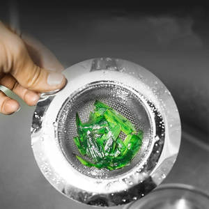 113 Fine Mesh Kitchen Sink Sieb Filter korb Edelstahl Anti Clogging Wasserkorb Filter Water Sink Catcher - Product Image 5