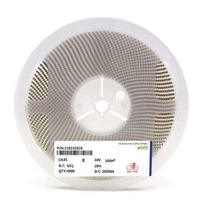 Condensatore al Tantalio SMD 10uF ±10% 16V CA45A-A-16V-10uF-K 3216 Zhenhua Xinyun - Product Image 3