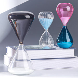 Sable magique coloré fait main pour décoration de bureau : ensemble de 60 minutes, 30, 10, 5 minutes, et grande minuteuse de <span class=keywords><strong>1</strong></span> heure - Product Image 5