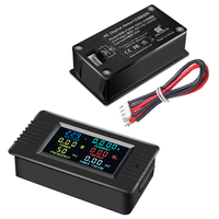 Compteur d'énergie intelligent numérique LCD monophasé Peacefair PZEM-020-VH 6 en 1 AC 80-260V 10A, wattmètre, voltmètre