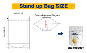 ถุงบรรจุภัณฑ์แบบตั้งได้ เกรดอาหาร สำหรับใส่เบคอนกรอบ 135 ชิ้น ° ทนต่อไอน้ำ, ปราศจากสาร BPA, เก็บได้นาน - Product Image 4
