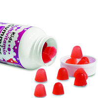 Gommes multivitaminées sans sucre pour enfants, protéines à mâcher, vitamines A, C, D, E, B, zinc pour la nutrition des enfants