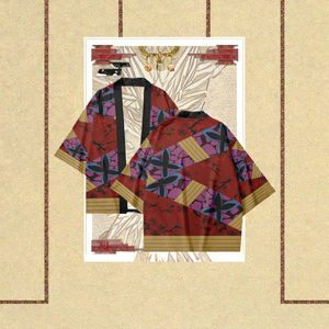 Manteaux Yukata Happi pour hommes adultes à manches courtes, personnalisés, de qualité supérieure, en polyester, style kimono japonais - Product Image 3