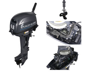 محرك خارجي جديد للقوارب يعمل بالبنزين بقوة 9.8 حصان، ثنائي الأشواط، مع نظام إشعال CDI يدوي، قوي ومتين، بسعر المصنع الأصلي للقوارب القابلة للنفخ - Product Image 4