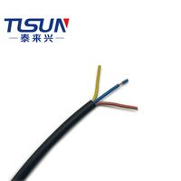 Câble d'alimentation 3 conducteurs 18AWG recouvert de PVC, résistant à l'huile, vente directe d'usine, certifié UL SJTO