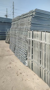 Sığır çit panelleri koyun Yard çit panelleri hayvancılık mera yuvarlak kalem çiftlikleri için kapısı ile çelik Corral paneller - Product Image 6