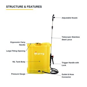 18L Rechargeable Electric Agricultural <strong>Sprayer</strong> Battery Powered Garden <strong>Sprayer</strong> for Pesticide Watering - Product Image 3