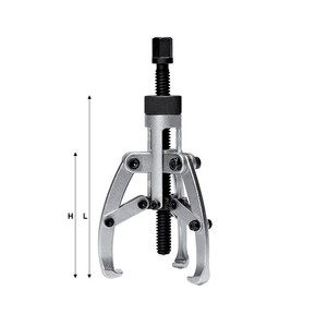Herramienta de tres mordazas FG 161/3 para extracción de rodamientos, reparación automotriz - Product Image 1