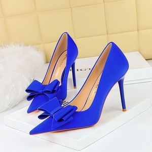 Escarpins Femme Big Bow Designer Ladies Sexy <b>Pumps</b> Women High Heels Shoes 2025 - Product Image 6