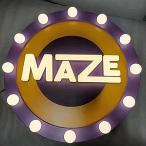 <span class=keywords><strong>Led</strong></span> Acrylic cửa sổ hiển thị đạo cụ hiệu quả neon ánh sáng xây dựng dấu hiệu nhà cho quảng cáo xe ô tô Thanh Trường thiết kế bắt mắt - Product Image 3