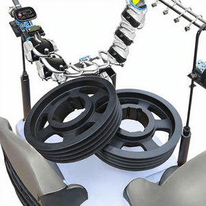 ลูกรอกเหล็กร่องคู่รุ่นมาตรฐาน SPB SPC SPZ SPZ พร้อม TAPER BUSH วัสดุเหล็กแข็งปรับแต่งได้ - Product Image 3