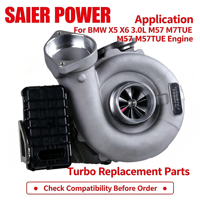 Conjunto de Turbocompresor 765985 11657796314 7796313I09 para Motor BMW X5 X6 3.0L M57 M57TUE