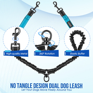 Correa de Nailon Reflectante de Doble Capa para Perros Grandes y Medianos, Diseño Sólido, Estilo Simple, Nuevos Accesorios para Pasear Perros - Product Image 3