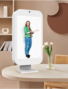 21.5 inch 3D trong suốt LCD hộp hiển thị với mic và máy ảnh IP65 đánh giá màn hình cảm ứng bảng <span class=keywords><strong>Top</strong></span> Hologram hộp - Product Image 3