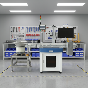 Sistema de Marcado Láser UV Rotatorio con Inspección por Visión CCD y Rechazo por Soplado de Aire |   Lector de Códigos QR BMP/AI con Trazabilidad de Cero Defectos - Product Image 2