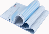 Fournisseurs spécialisés de papier sans carbone, rame de papier NCR, papier sans carbone en feuilles pour cinq couleurs