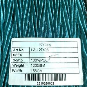 Lurex spandex fabric150gsm personalizzato multicolore paillettes scintillante maglia singola jersey bastone spangle poly - Product Image 4