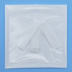 Apósito de fibra de carboximetilcelulosa (CMC) de sodio recortado, superabsorbente, que forma gel, certificado CE, clase II para heridas - Product Image 4