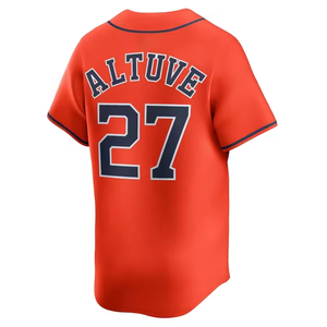 Camiseta de Béisbol Estadounidense de los Astros de Houston Bordada al por Mayor # 27 José Altuve # 44 Yordan Álvarez # 34 Ropa de Softbol Nolan Ryan - Product Image 5
