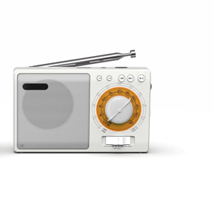 OEM/ODM <span class=keywords><strong>Mini</strong></span> radio rétro portable de marque complète, radio Internet à affichage numérique, haut-parleur intégré, prise en charge de la micro entrée TF USB longue - Product Image 1