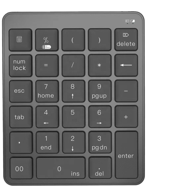 Factory Wholesale Bluetooth Wireless Numeric Keyboard for Computer and Laptop