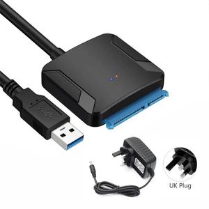 <span class=keywords><strong>สาย</strong></span>แปลง SATA เป็น USB 3.0 สำหรับฮาร์ดดิสก์ SSD/<span class=keywords><strong>HDD</strong></span> SATA III ขนาด 3.5/2.5 นิ้ว รองรับ UASP พร้อมอะแดปเตอร์จ่ายไฟ 12V - Product Image 3