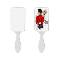 AWESOMESUB Vente en gros Peigne de sublimation en plastique, peigne de massage, plaque vierge pour transfert thermique, impression DIY