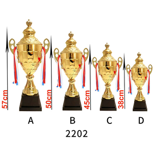 Trofeo Personalizado <span class=keywords><strong>de</strong></span> la Copa <span class=keywords><strong>Mundial</strong></span> Deportiva, Trofeo <span class=keywords><strong>de</strong></span> Campeón <span class=keywords><strong>de</strong></span> Baloncesto con Galvanoplastia Dorada, Trofeo Deportivo Personalizado - Product Image 2