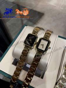 Montres pour femmes les plus populaires, design personnalisé, simple, mode, mouvement à quartz original importé, or, marques de luxe, horloge pour femmes - Product Image 4