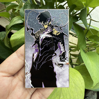Épingles en métal personnalisées Emblème Chromage Dégradé Perle Diamant Anime Mignon Épingles en émail souple dur Badges personnalisés Épinglettes avec logo