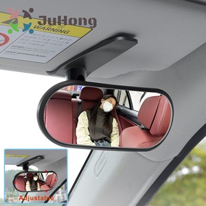 Specchietto retrovisore per auto nero nuovo <span class=keywords><strong>specchio</strong></span> per punto cieco da adesivo/Clip Monitor di guida di sicurezza Baby specchietto regolabile per ufficio - Product Image 3