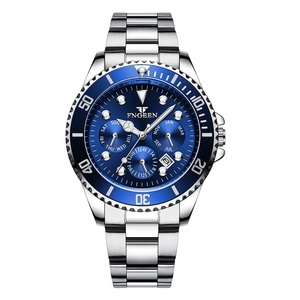 <span class=keywords><strong>Montre</strong></span> de plongée tendance avec logo personnalisé pour hommes Montres de sport à quartz étanches avec bracelet en acier inoxydable automatique et mécanique de luxe - Product Image 3