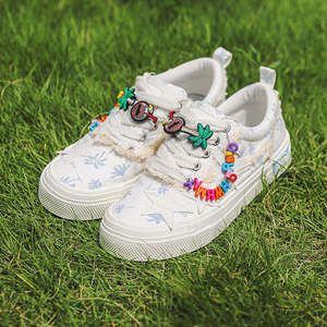 Zapatos de Lona de Diseño que Cambia de Color, Estilo Pareja, Primavera 2026, Calzado Casual de Moda, Cómodo, con Cordones, para Caminar - Product Image 1