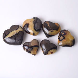Pietra Septaria 100% Naturale a Forma di Cuore, Cristallo Lucidato per Guarigione Reiki, Pietra dell'Amore e Contro le Preoccupazioni, Vendita all'Ingrosso, Decorazione per la Casa, Regalo, Produzione in Fabbrica - Product Image 3