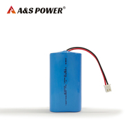 Paket Baterai Lithium Ion 18650 7.4V 2600mAh Baterai Isi Ulang untuk Keyboard dan Mouse Nirkabel Elektronik Konsumen