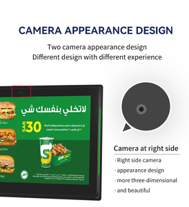 Bán buôn treo tường đa cảm ứng rk3568 Android <span class=keywords><strong>Tablet</strong></span> với LED thanh ánh sáng RFID NFC RJ45 cho đặt phòng odering phòng họp - Product Image 3